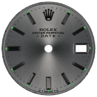 Rolex Oyster Perpetual Date - Zifferblatt  - Gebraucht - &Oslash; 20 mm