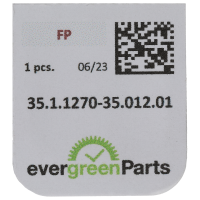 Minutenz&auml;hlrad H1 (h=5,25 mm)