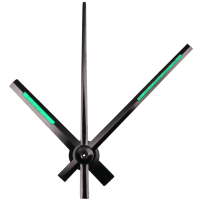 Zeigerspiel rhodiniert, Ref. 67480, 68274, 78274, Kal. 2135