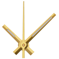 Zeigerspiel vergoldet, Ref. 179173, Kal. 2230, 2235