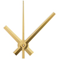 Zeigerspiel vergoldet, Ref. 179173, Kal. 2230, 2235