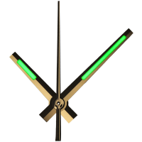 Zeigerspiel vergoldet, Ref. 116233, 118238 Kal. 3135, 3155