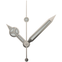 Zeigerspiel rhodiniert, Ref. 16610, Kal. 3135