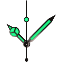 Zeigerspiel rhodiniert, Ref. 16610, Kal. 3135