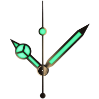 Zeigerspiel vergoldet, Ref. 16623, 16713, 116613, 116618, 116628, 116688, 116713, 116718, 116758 Kal. 3135