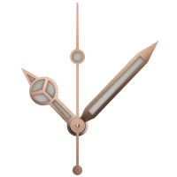 Zeigerspiel rotvergoldet, Ref. 116621, 116655, 116695 Kal. 3135