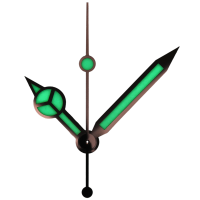 Zeigerspiel rotvergoldet, Ref. 116621, 116655, 116695 Kal. 3135