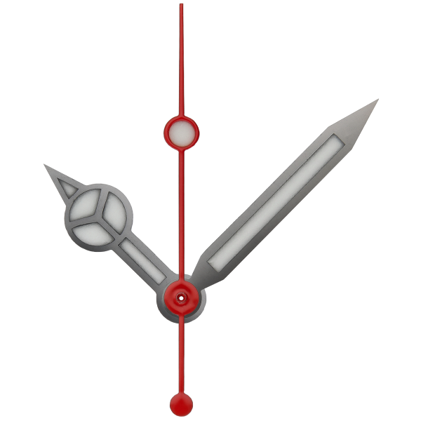 Zeigerspiel rhodiniert, Ref. 116610, Kal. 3135