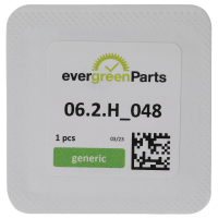 Zeigerspiel rhodiniert, Ref. 116610, Kal. 3135