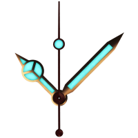 Zeigerspiel vergoldet, Ref. 116613, Kal. 3135