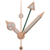 Zeigerspiel rotvergoldet, Ref. 116711LN Kal. 3186
