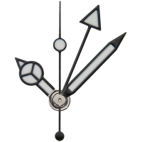 Zeigerspiel rhodiniert, Ref. 116769TBR, Kal. 3186