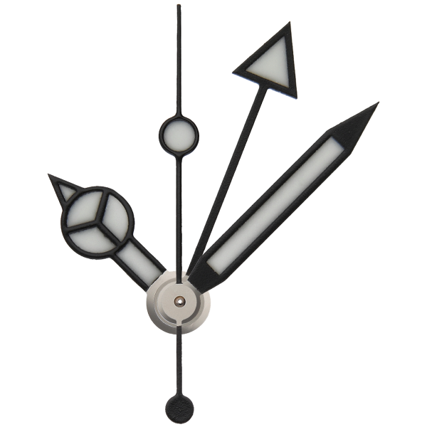 Zeigerspiel rhodiniert, Ref. 116769, Kal. 3186