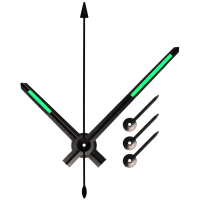 Zeigerspiel rhodiniert, Ref. 16520, Kal. 4030