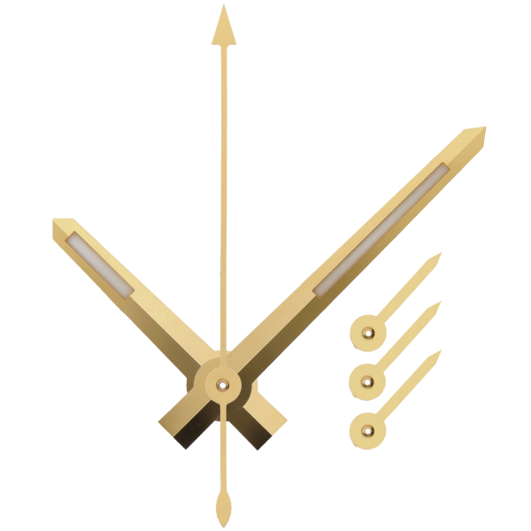 Zeigerspiel vergoldet, Ref. 116503, 116518, Kal. 4130