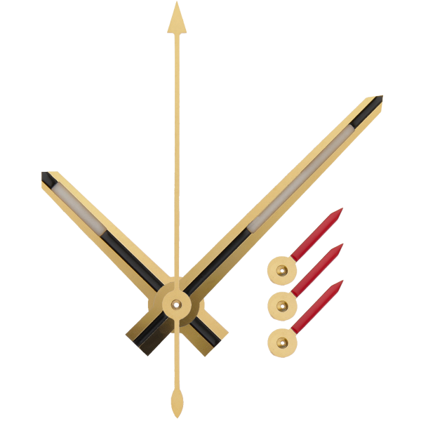 Zeigerspiel vergoldet, Ref. 116503, 116518, Kal. 4130