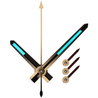 Zeigerspiel vergoldet, Ref. 116503, 116518, Kal. 4130