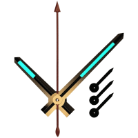 Zeigerspiel vergoldet, Ref. 116503, 116518, Kal. 4130