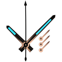 Zeigerspiel rotvergoldet, Ref. 116505, 116515, Kal. 4130