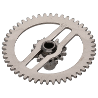 Minutenrohr ohne Sekunde mit Antriebsrad H0