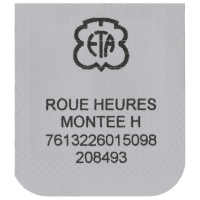 Stundenrad, montiert H2