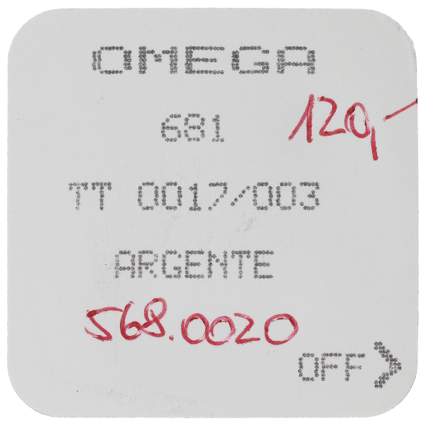 OMEGA Constellation AUTOMATIC CHRONOMETER Zifferblatt Maße 20,9 x 20,9 mm für Kal. 681