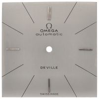OMEGA AUTOMATIC DE VILLE Zifferblatt Ma&szlig;e 25,4 x 25,4 mm f&uuml;r Kal. 711
