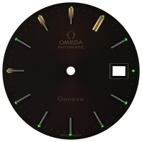 OMEGA AUTOMATIC Gen&eacute;ve Zifferblatt &Oslash; 29,5 mm f&uuml;r Kal. 1012