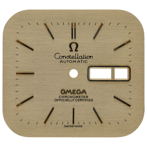 OMEGA AUTOMATIC CHRONOMETER Constellation OFFICIALLY CERTIFIED Zifferblatt Maße 30,8 x 27,8 mm für Kal. 1021