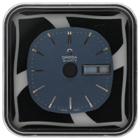 OMEGA Quarz Zifferblatt Maße 29,1 x 29 mm für Kal.