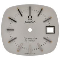 OMEGA Seamaster QUARTZ Zifferblatt Ma&szlig;e 28 x 25 mm f&uuml;r Kal. 1342
