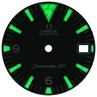 OMEGA AUTOMATIC Seamsater 300 Zifferblatt &Oslash; 27,5 mm f&uuml;r Kal. 565