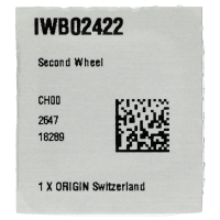 Sekundenrad ohne Sekunde