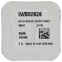 Stossfangfeder f&uuml;r Automatik, vernickelt