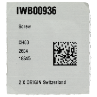 Schraube f&uuml;r Winkelhebel