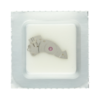 Federhausbrücke, vernickelt