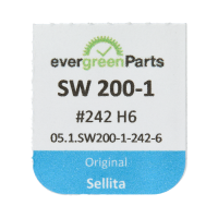 Minutenrohr mit Antriebsrad H6 (h=3,20 mm)