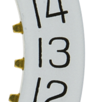 Datumanzeiger 3H Schwarz / Weiss