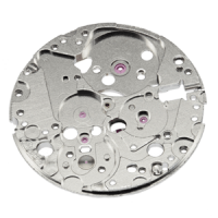 Werkplatte, rhodiniert perliert 2 mm