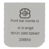 Unruh-Br&uuml;cke vernickelt Fl&auml;che spiralig Absatz spiralig Kantenbruch diamantiert