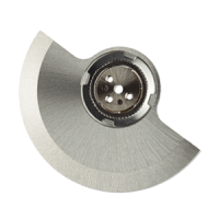 Schwungmasse vernickelt Fl&auml;che spiralig