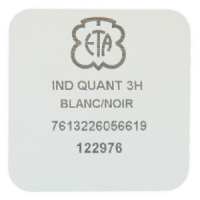 Datumanzeiger 3H Weiss/Schwarz