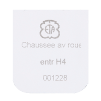 Minutenrohr mit Antriebsrad H4 (h=2,63 mm)