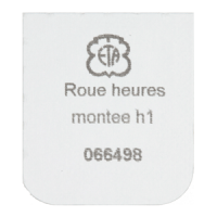 Stundenrad H1 (h=1,06 mm)