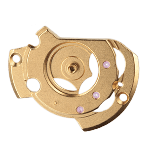 Gestell für Automatik, vergoldet