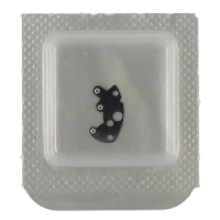 Untere Brücke für Automatik, vernickelt