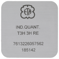 Datumanzeiger 3H Weiss/Schwarz