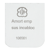 Stosssicherung f&uuml;r Unruh INCABLOC (Unruhbr&uuml;cke)