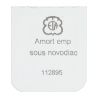 Stosssicherung für Unruh NOVODIAC (Werkplatte)