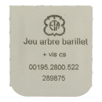 Federwelle mit Schraube